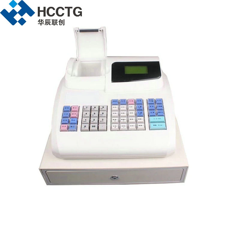 58mm Printer Cheap All-in-One Modern Supermarket Restaurant Automatic Electronic Cash Register Machine for Sale (ECR800)