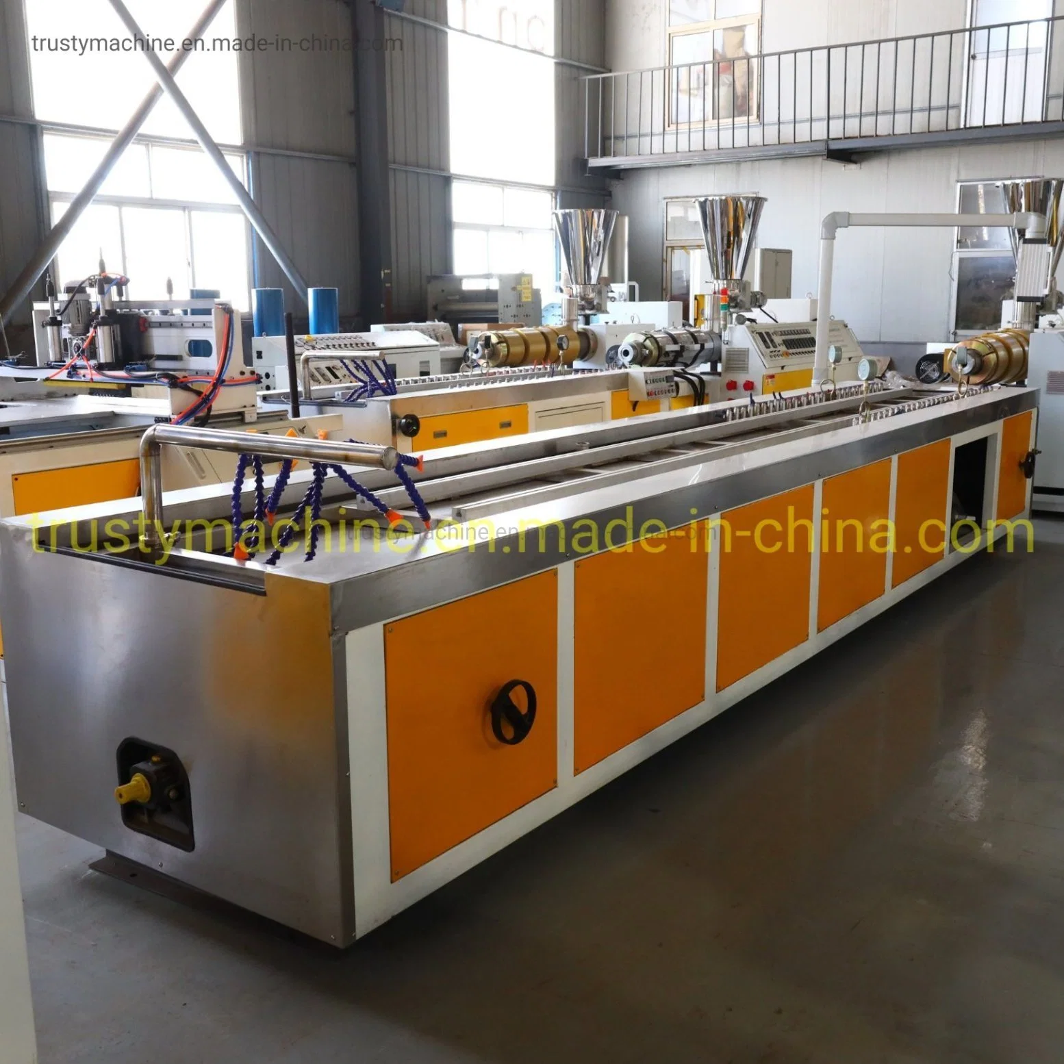 PVC Window and Door Profile Extruder Production Line