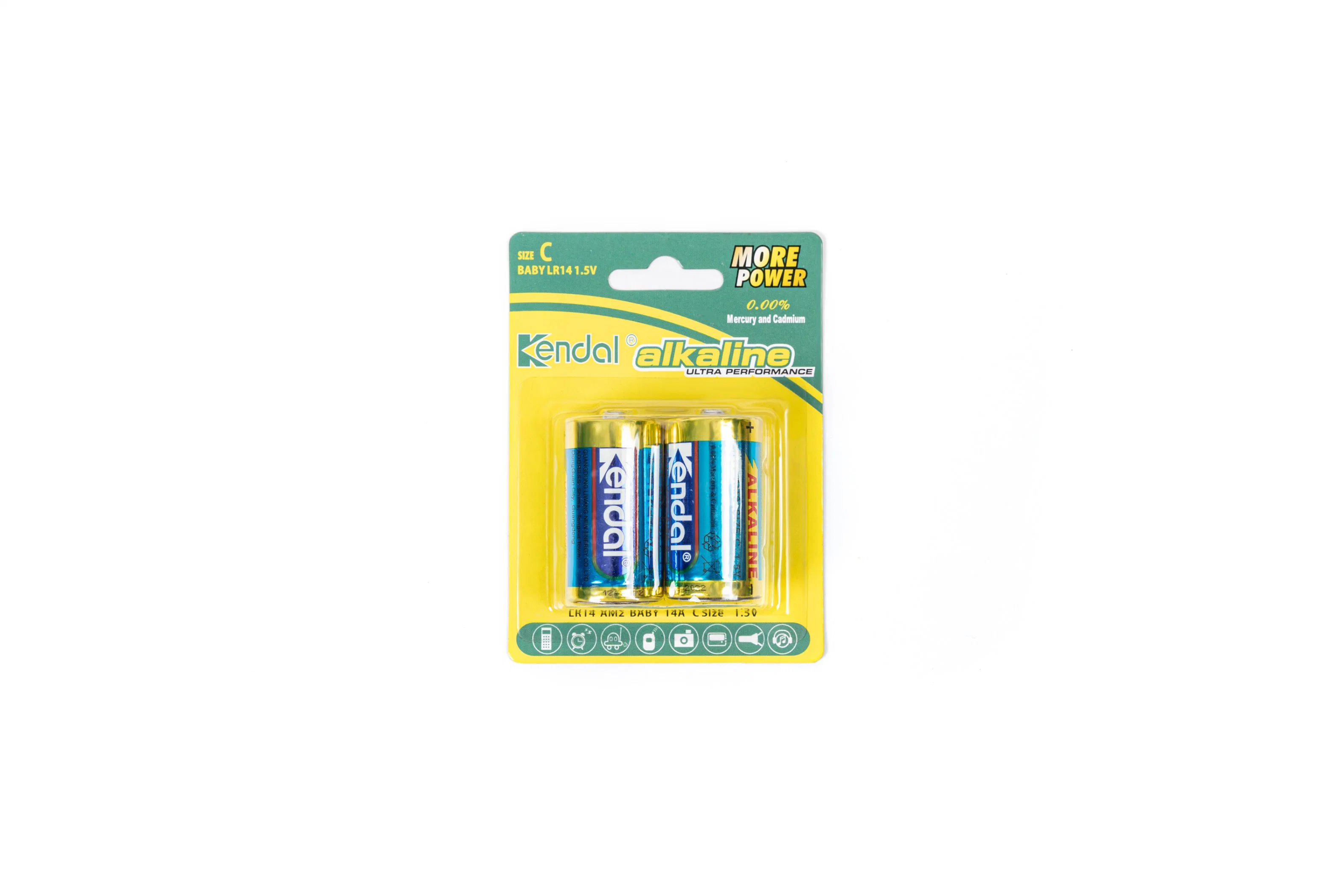 Rádio-relógio de Eletrodomésticos Tipo C bateria alcalina C formato LR14 AM2, 1,5V 7000mAh bateria alcalina