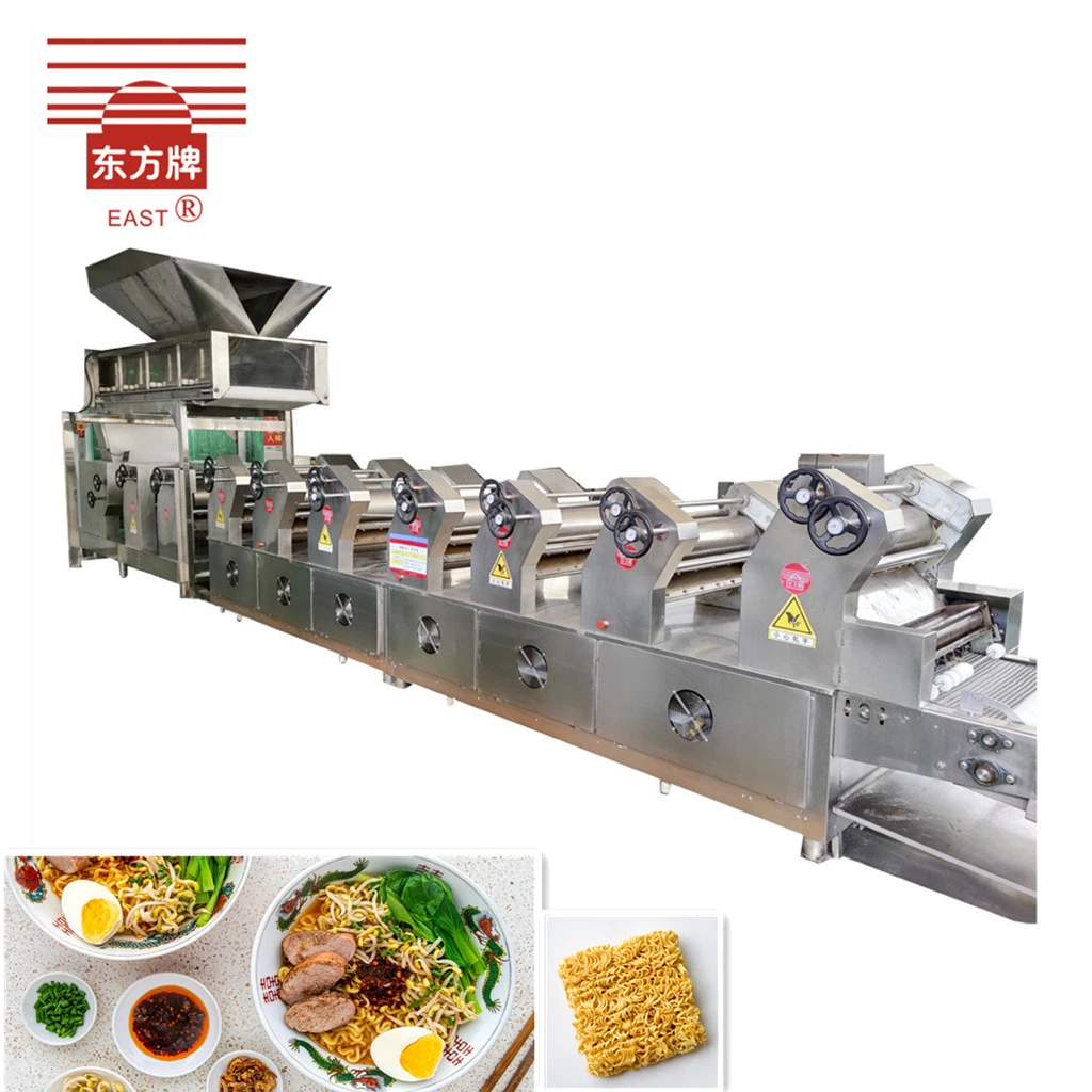 Automatic Fried Indomie Instant Noodle Food Processing Production Line Bag Noodle Making Equipment Machine
