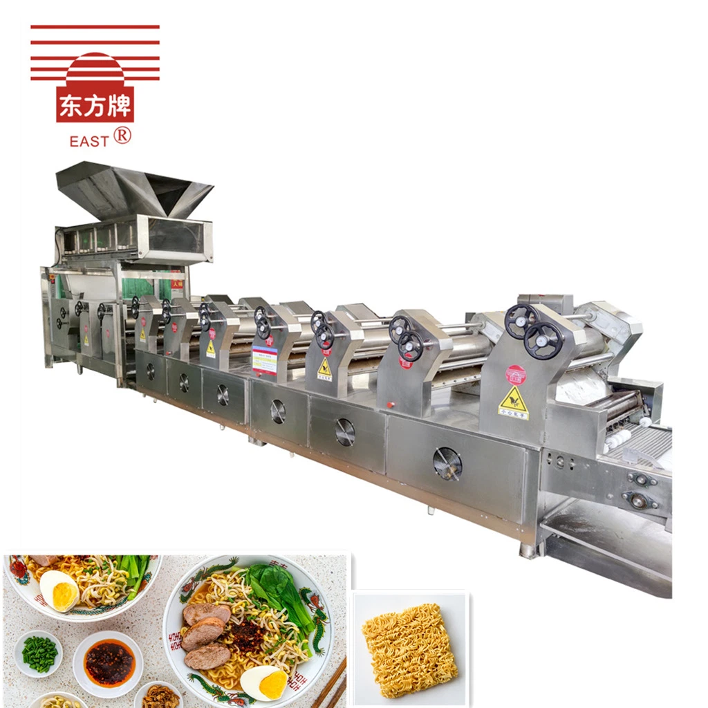 Automatische Gebratene Indomie Instant Noodle Food Processing Produktionslinie Beutel Nudel Herstellung Ausrüstung Maschine