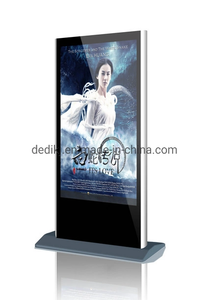 Dedi Publicidad Stands al aire libre 65 pulgadas LCD Digital Signage mostrar