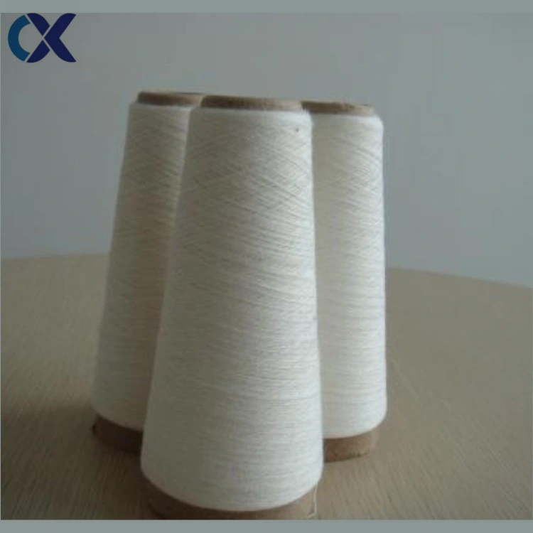 100% Polyester Viscose High Qualilty Raw White AA Grade 21s/1