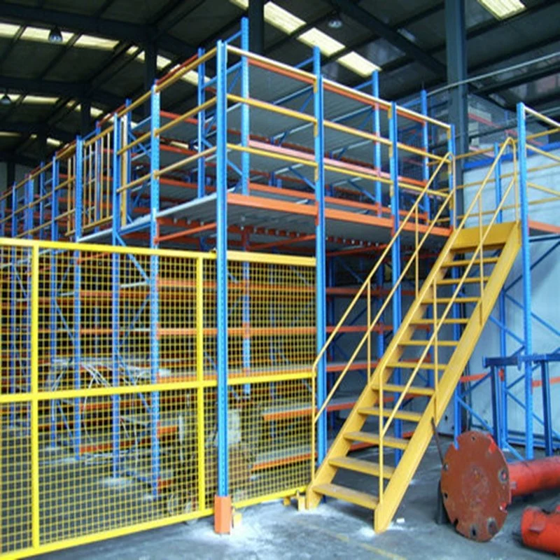 Pallet Rack Shelf Supported Steel Mezzanine Floor/Bookshelf