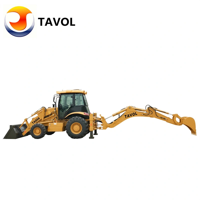 2 Ton 3ton Chinese New Ta Backhoe Wheel Loader with Excavator with Good Price