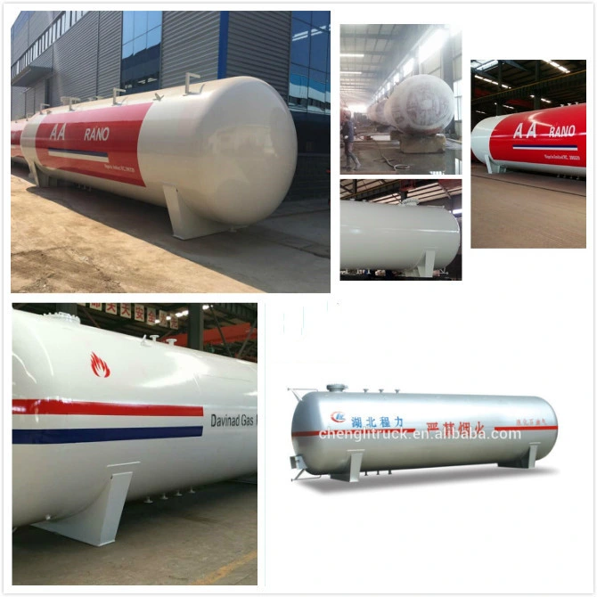 Fábrica de Suizhou gran volumen de 20 a 50 ton ton tanque de almacenamiento de gas para la venta