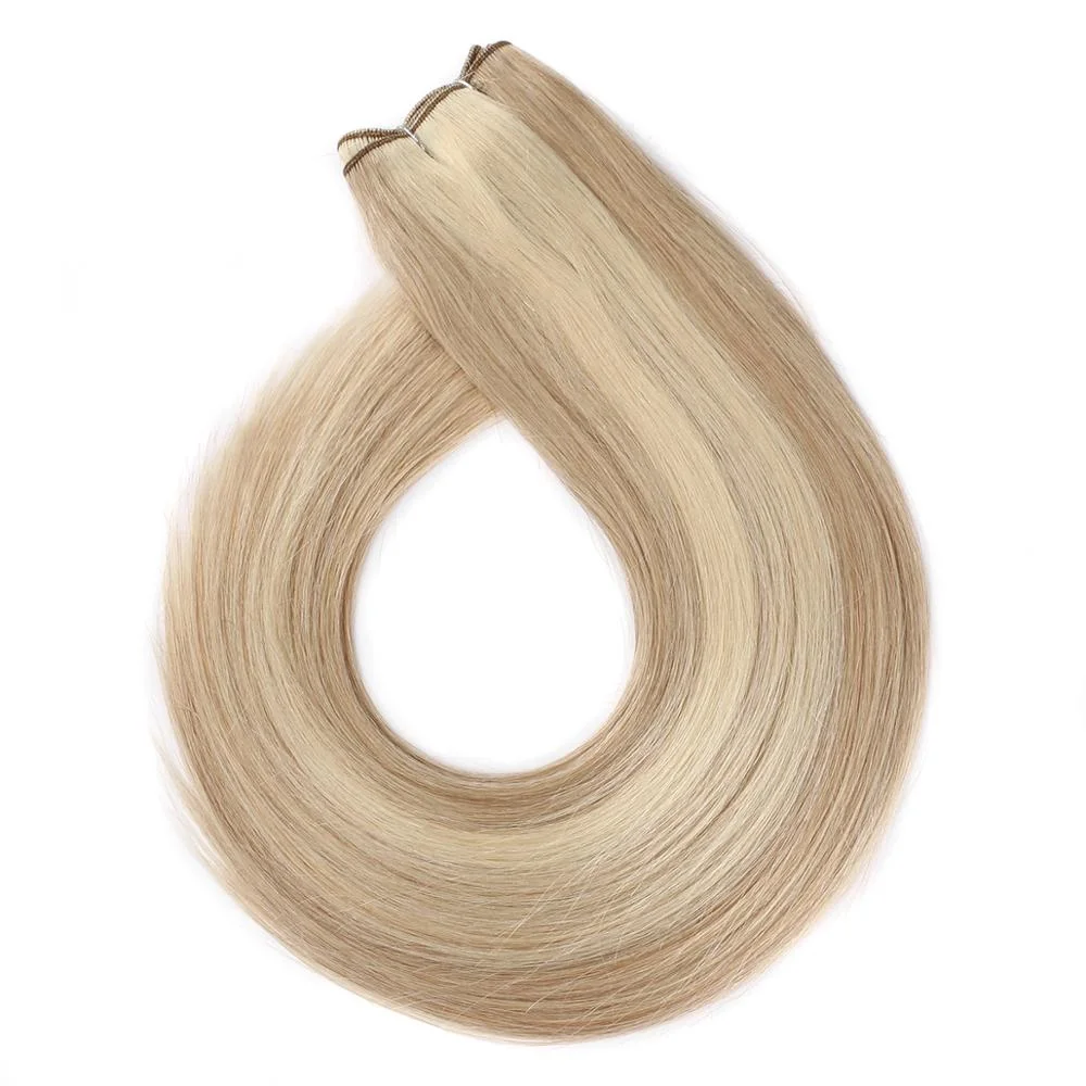 Wholesale/Supplier Double Drawn Cuticle Hair Weft Ombre Color