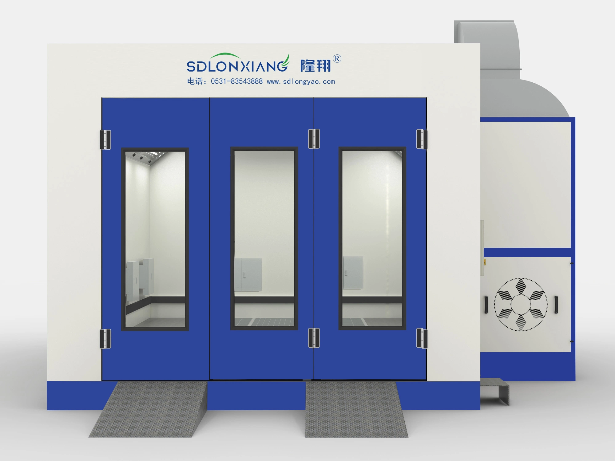 Panel de la pulverización de la cocción Endothermal Calefacción de Cabina de equipo de pintura