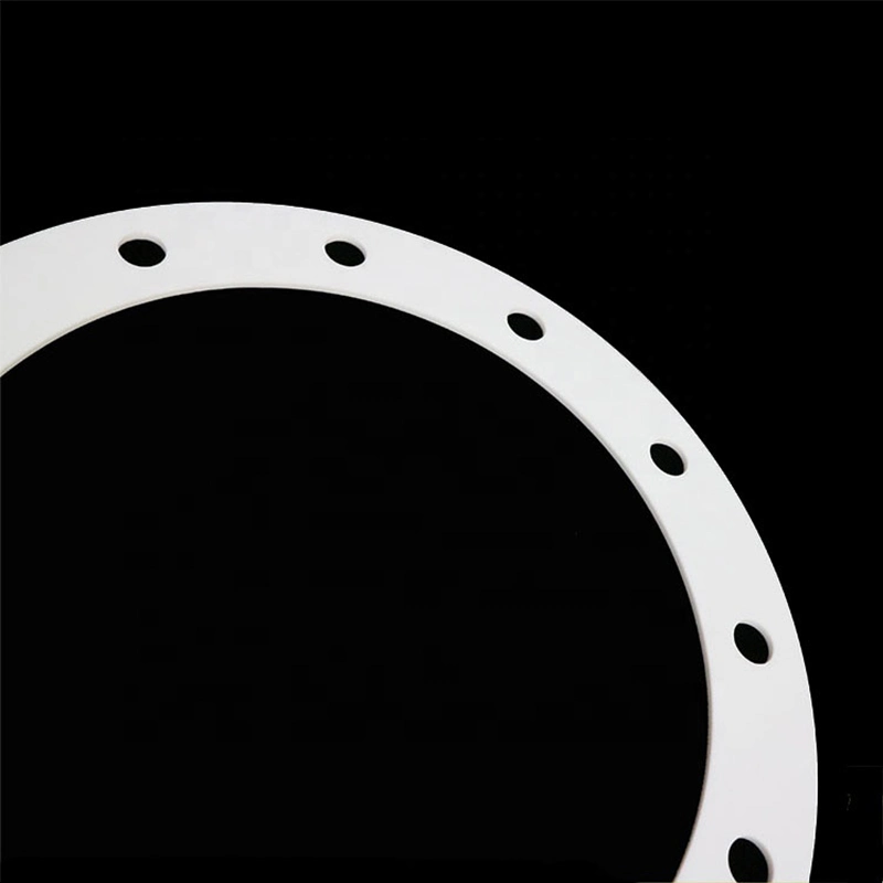 Custom Wholesale/Supplier White Sealing Ring Plastic PE Seal Gasket Rubber Flat PTFE Flange Gasket Nylon PP Gasket