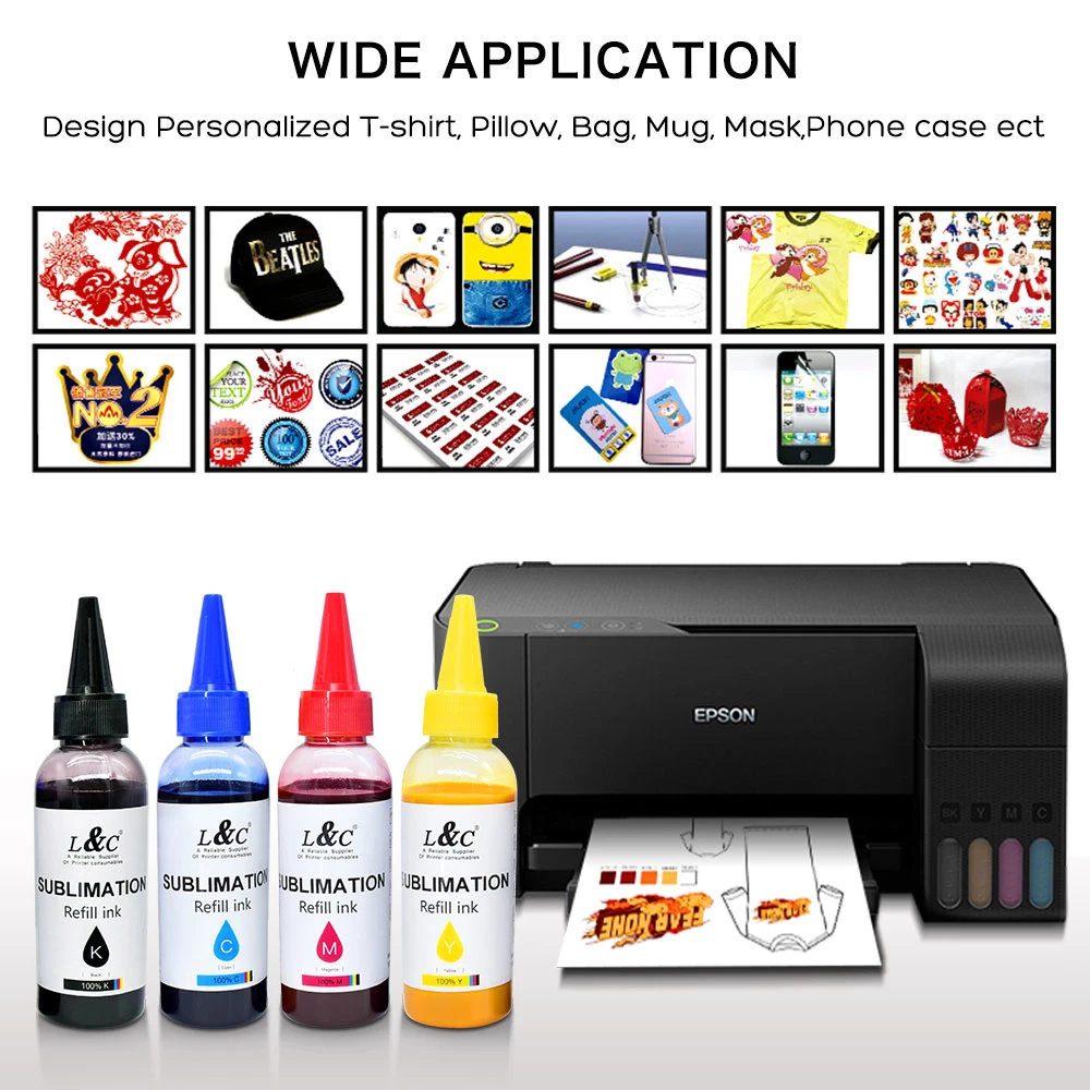 L&C XP15000 Sublimation Ink Sublimation Inks Epson T5000 T3000 T673 T741 XP 800