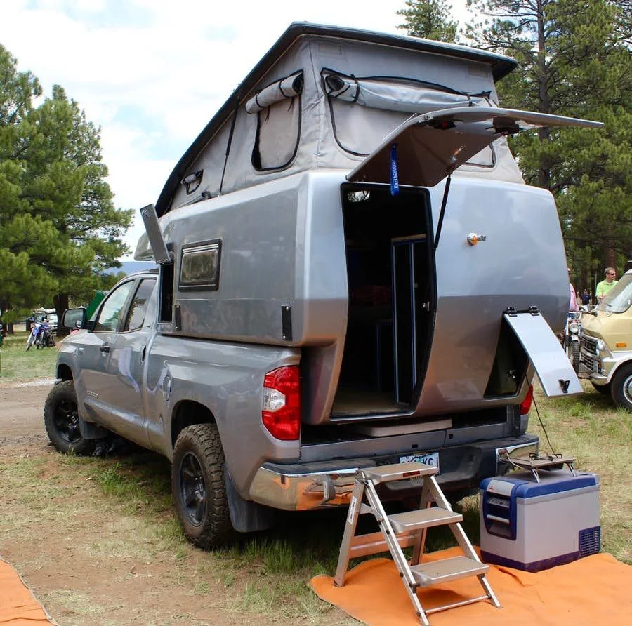 2022 Nueva camioneta Livin Lite deslizable fuera de cama de camión Camper Venta de autocaravanas