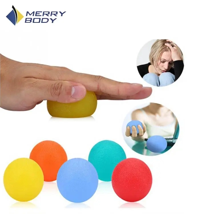 Hot Sale Natural Silicone Muscle Massage Roller Pilates Ball