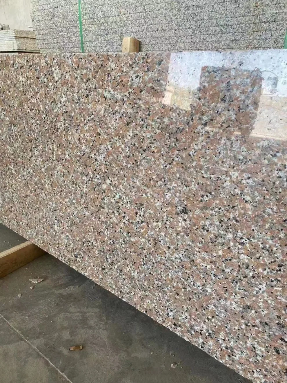 Manufacture Rosa Pink Porrino/Red Sesame/Imperial Red Granite Tile for Building Material Countertop