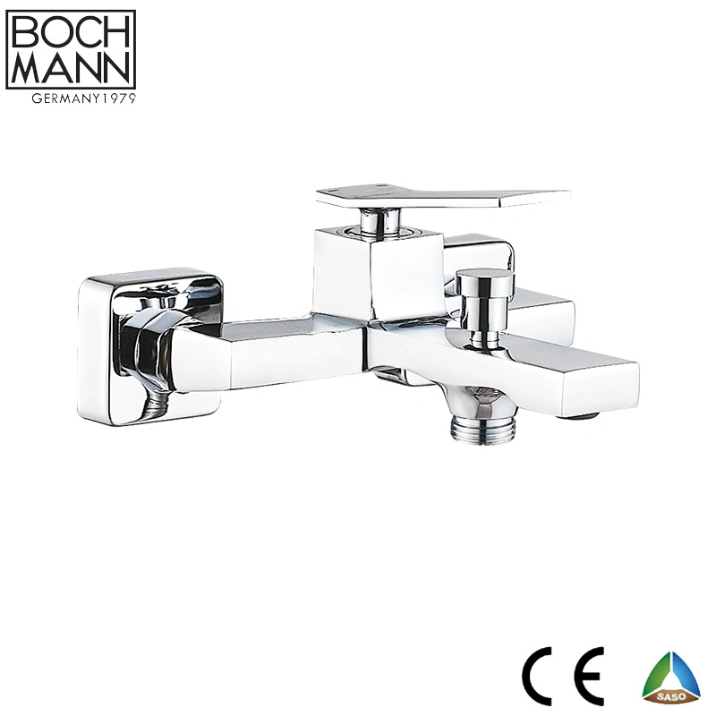 2021 Year New Design Patent Brass Square Shape Bathroom Water Mixer