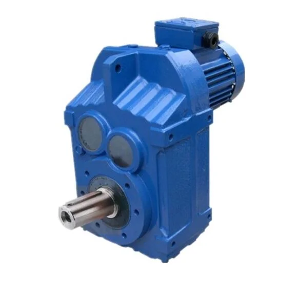 F Series Parallel Shaft Helical Gear Motor with Large Torque