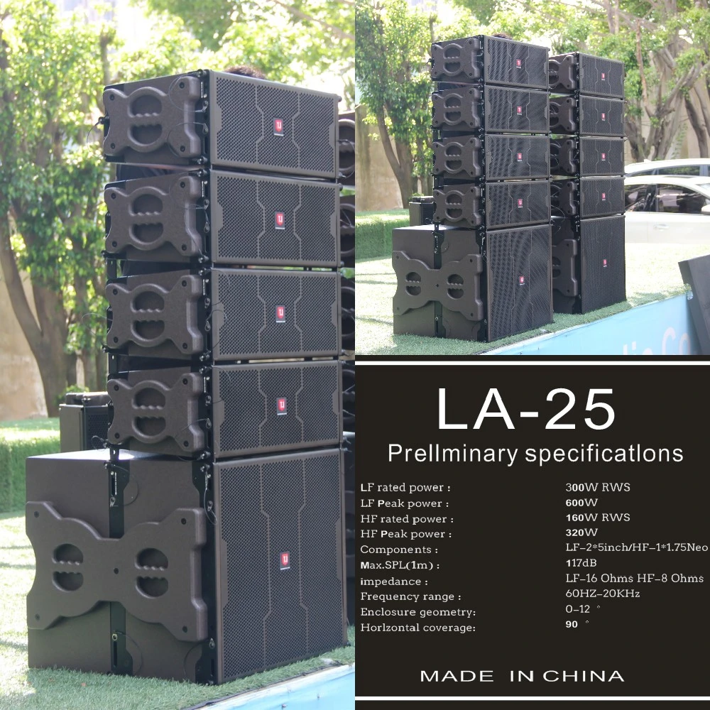 5 Inch Line Array PRO Audio Speaker Horn Professional Speakers Set