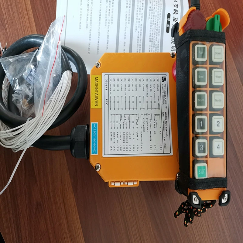 Telecrane Crane Double Speed Control Radio Remote Control with 10 Buttons