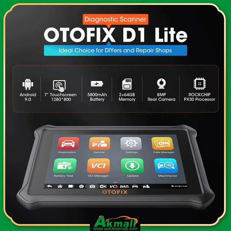 Autel Otofix D1 Lite Scanner OBD2 Herramienta de análisis de diagnóstico de coche