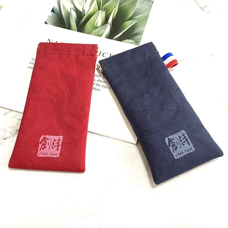 Oxford Fabric Glasses Case Holder Portable Slim Sunglasses Pouch