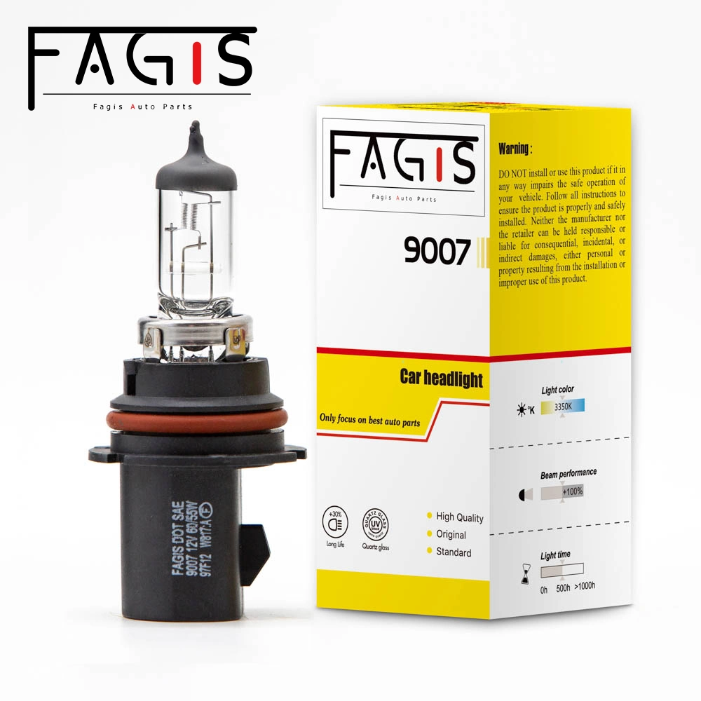 Factory 9007 12V 100/90W Car Lamp Headlight Auto Hb5 Halogen Clear Bulb