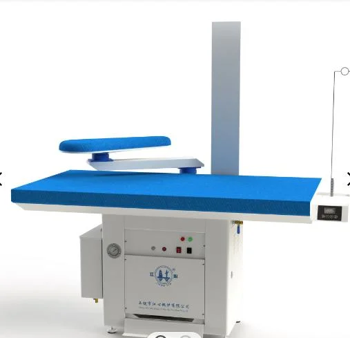 Vertical and New Type Ironing Table Together with 3kw Automatic Steam Generator for Factory Use