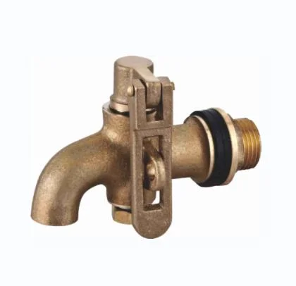 Dzr Bathroom Shower Bsp Threaded Connection High Pressure Brass Faucet Garden Water Tap with Lockable