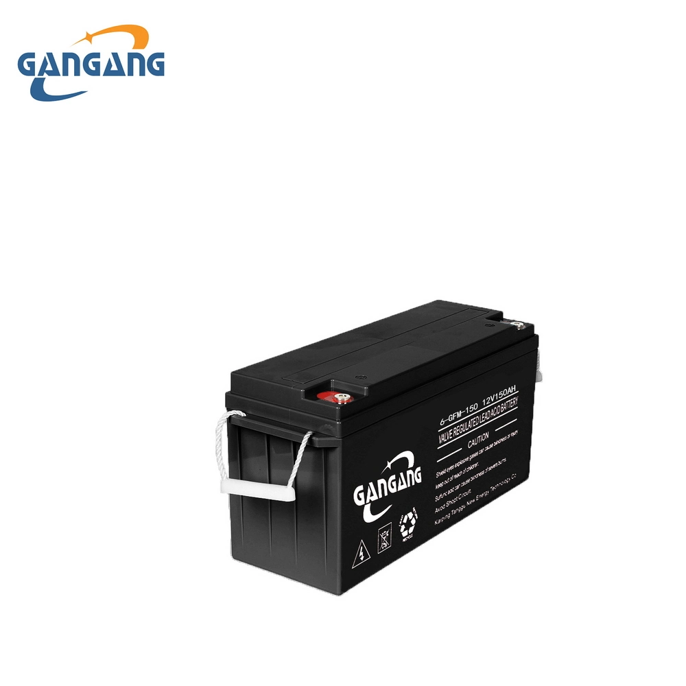 De alta calidad OEM 12V 150AH/136AH/125AH AGM UPS de Plomo-ácido de batería de almacenamiento y la energía solar