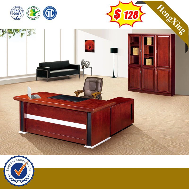 Classic Design Rose Mahogany Color Wooden Office Executive Table