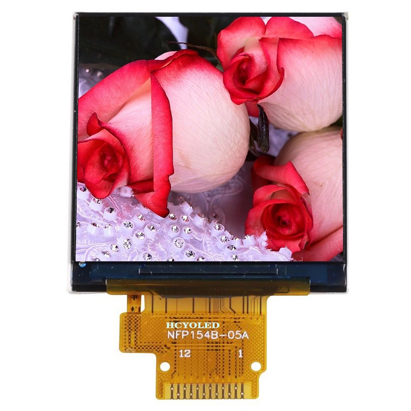 Clear and Colorful: 1.54-Inch HD TFT LCD Display with 240*240 Resolution