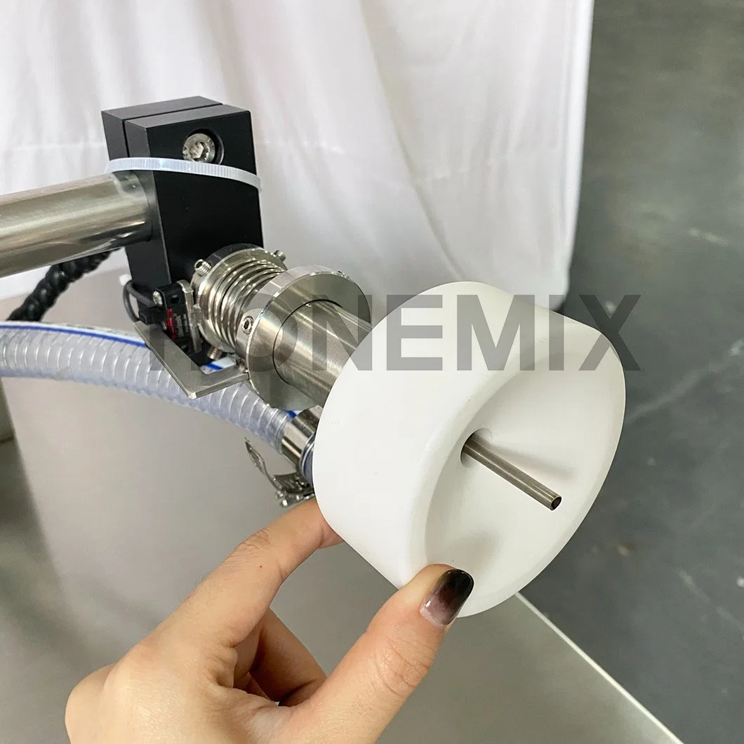 Hone Semi Auto Bottle Two Heads Air Washing Machine/ Portable Plastic Bottle Air Washer Equipment