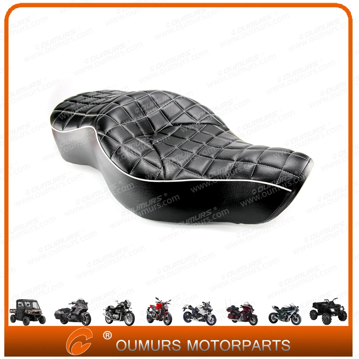 Motorcycle Accessory Rear Pssenger Seat for Harley Davidson