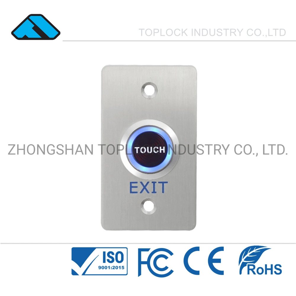 Anti-Theft Strong Security Electric Door Lock Pushbutton Switch Door Release Exit Building System