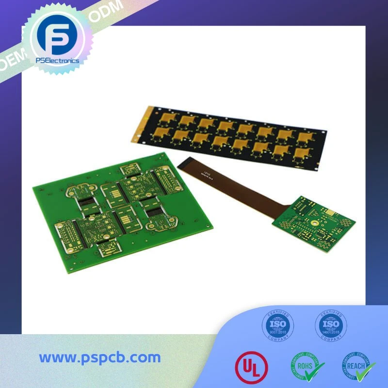 PS OEM One Stop PCB Assembly Rigid-Flex Circuit Board Rigid Flexible PCB