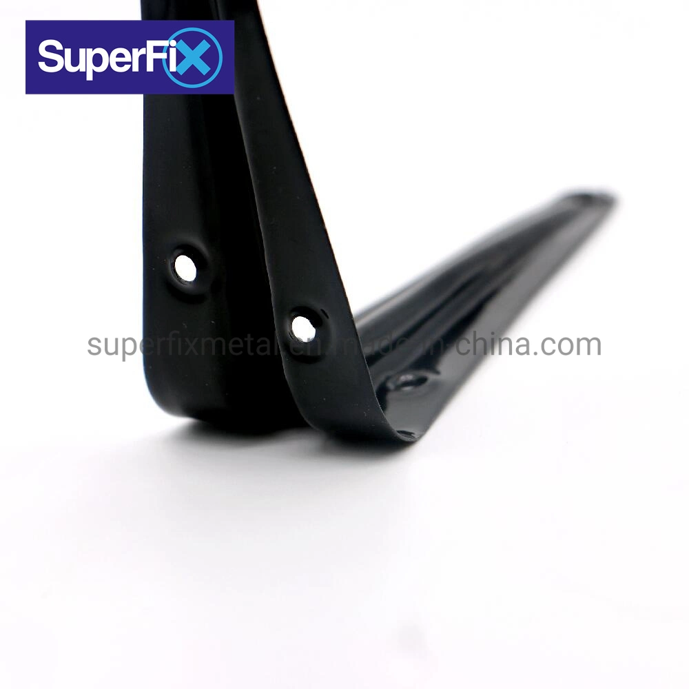 Type L Metal Joint Angle Wall Mounted Shelf Stamping Part Bracket for Suspension