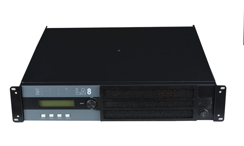 LA8 Klasse D 2U 1650W High Power Digital Power Amplifier