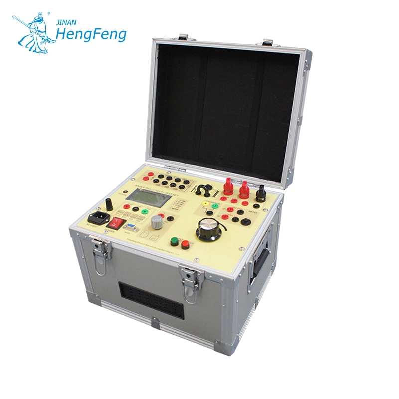 Single Phase Secondary Injection Test Kit Six Phase Relay Protection Testing Equipment