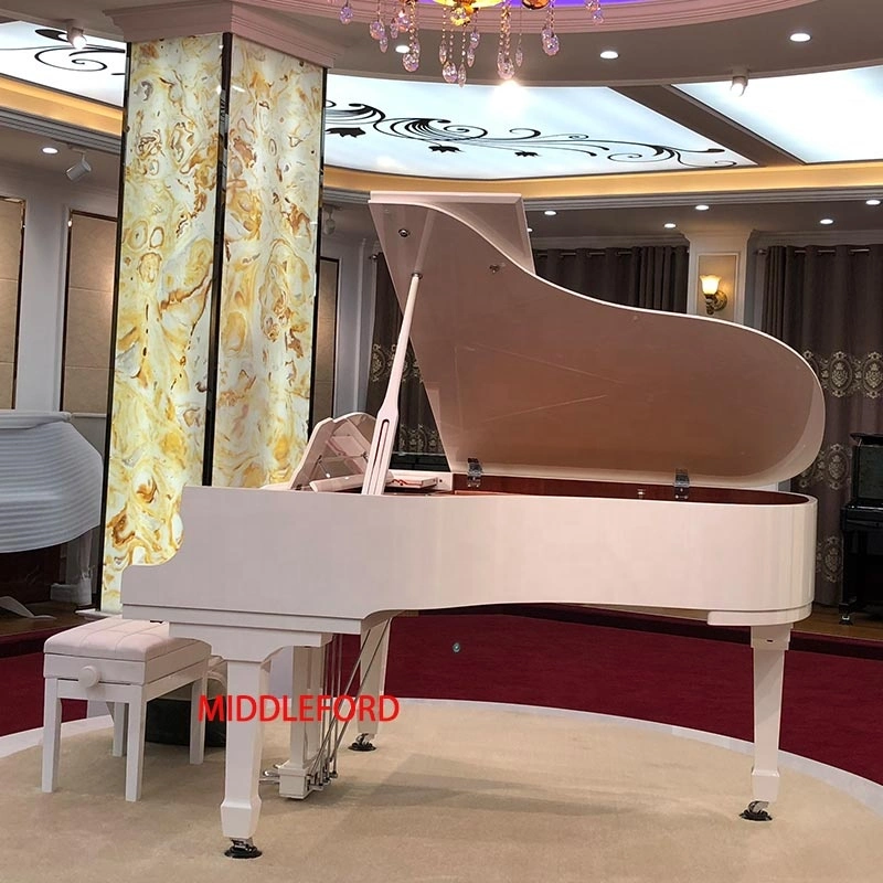 Medium Size Acoustic Grand Piano White Color