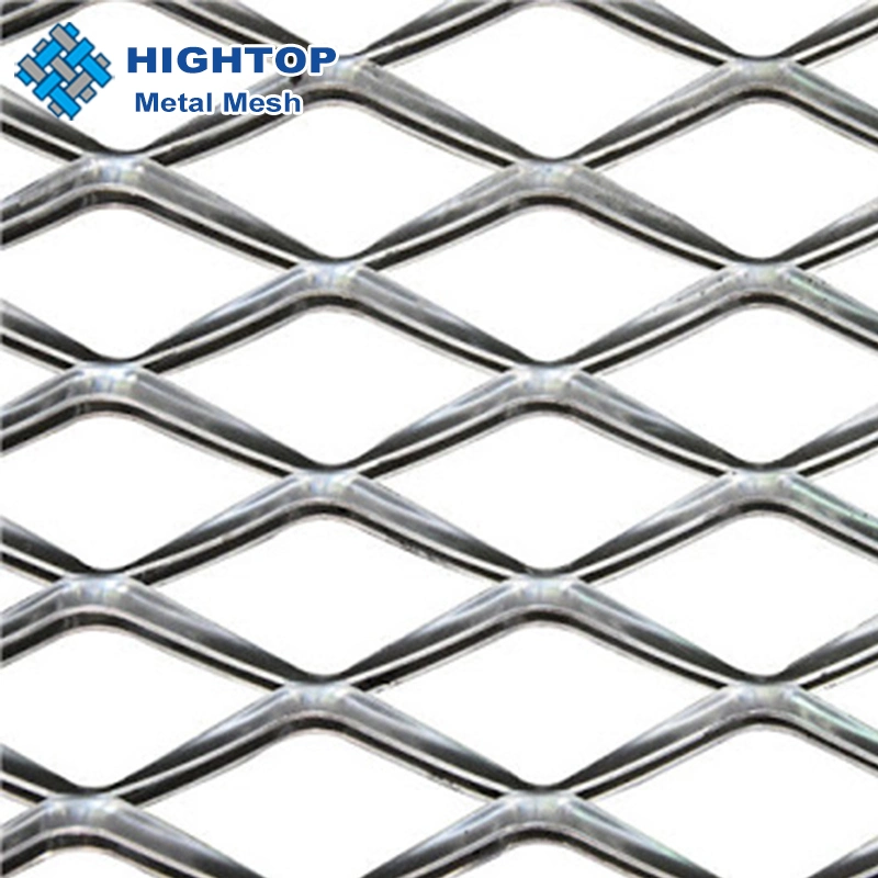 Diamond Wire Mesh Raised Architecture Expanded Sheet Metal