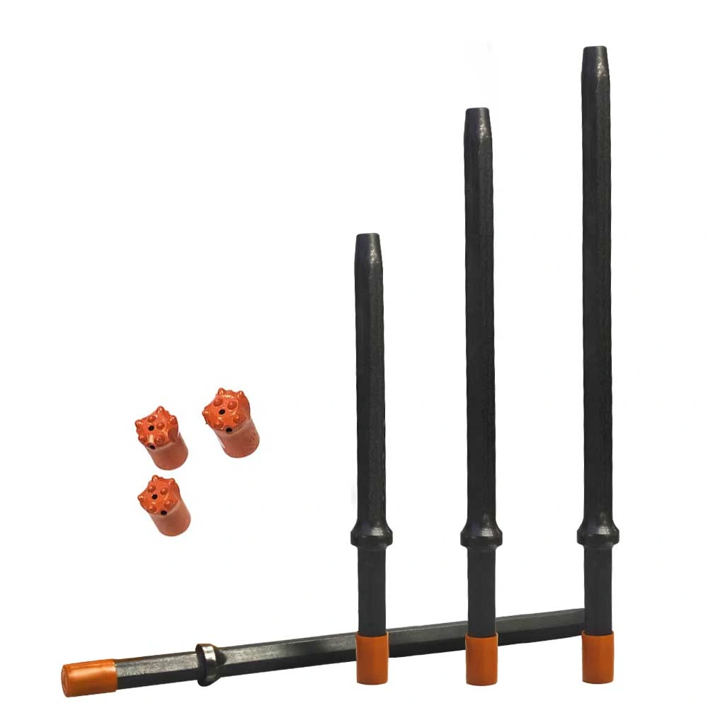 South Africa Hot Sale Forging API D Miningwell Drifter Rods T32-R32 7 Degree Tapered Drill Rod