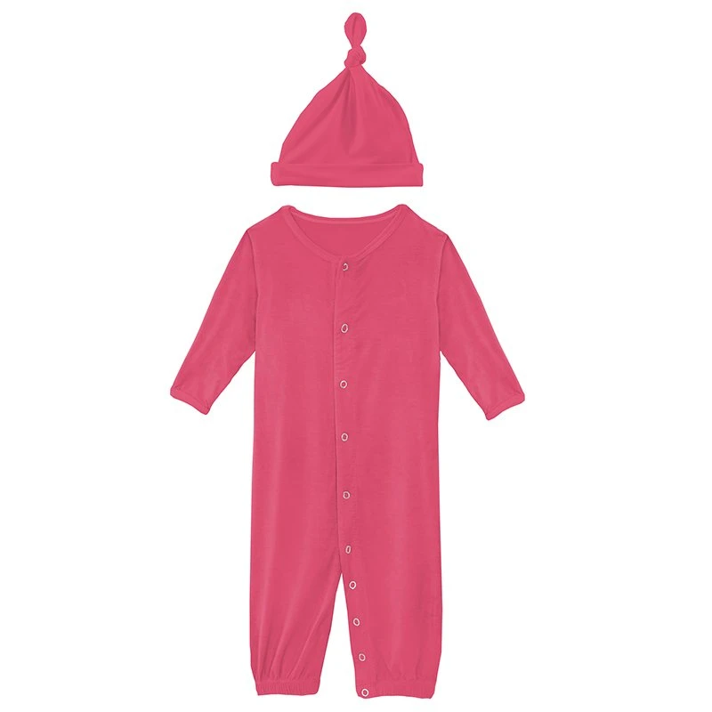 Recém-nascido do sexo feminino do bebé de Manga Longa Rompers Romper Jumpsuit+Hat roupa de verão set