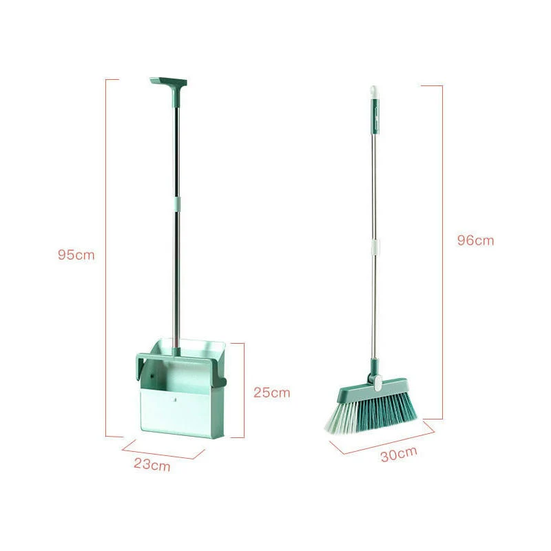 Wholesale/Supplier Standing Low Price Plastic Broom and Dustpan Set for Floor Cleaning