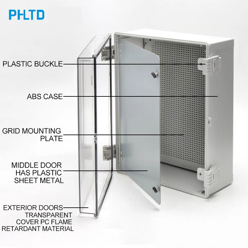 160*210*100mm Cable Connect Distribution Box Electric Wire Cable Storage Box Waterproof Cable Junction Box for Waterproof Switching Power Supply Box