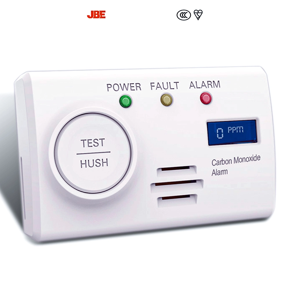 Hot Sell Smoke Carbon Monoxide Detector and Smoke Alarm Combo Detector with LED Display CE Standard