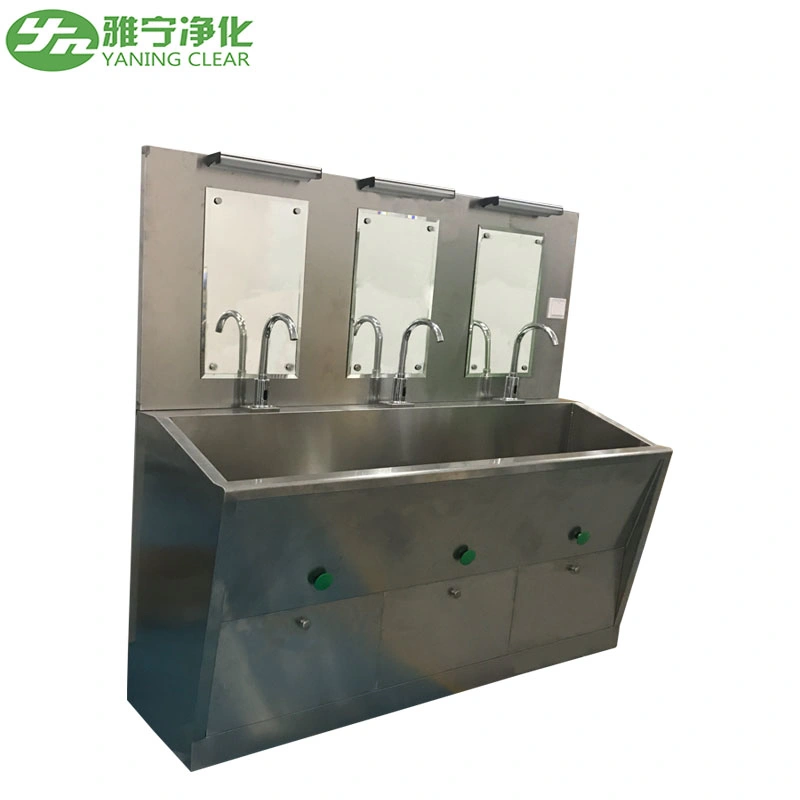 Yaning 2023 Hot Sale Hospital Instrument Surgical Sink Stainless Steel Hand Wash Sink