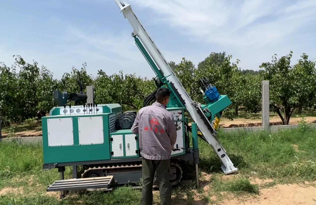 62m CE, ISO Pozo de agua equipo de la máquina de perforación de rocas con 9001: 2008