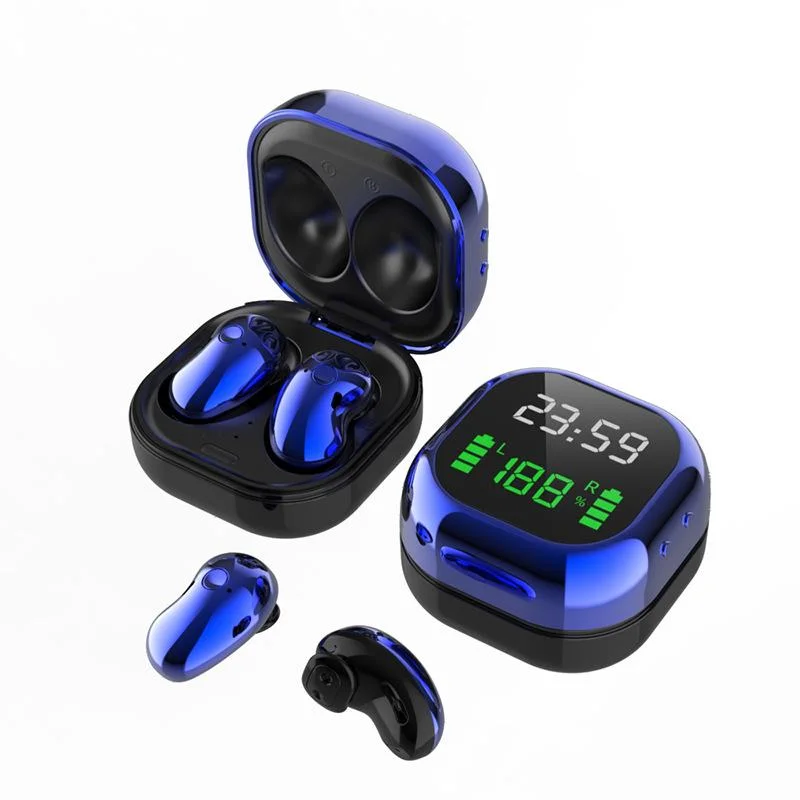 Screen Three True Display Tws5.1 Wireless Mini Clock Bluetooth Earphone