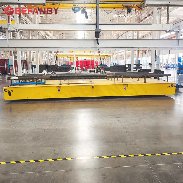 Die Mold Handling Multidirectional Automated Turning Steerable Trackless Transfer Cart