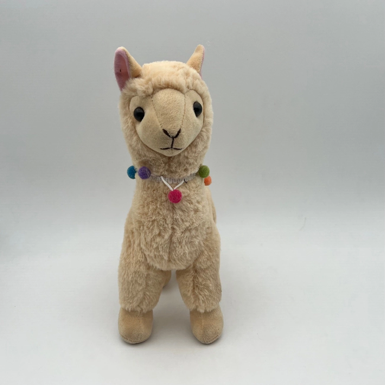 Factory Supply 12cm Cute Stuffed Llama Reversible Plush Alpaca Llama Animal Toy