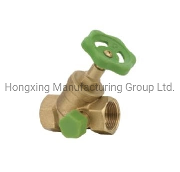 Rising Spindle Brass Stop Valve Without Drain and with Back Flow Preventer