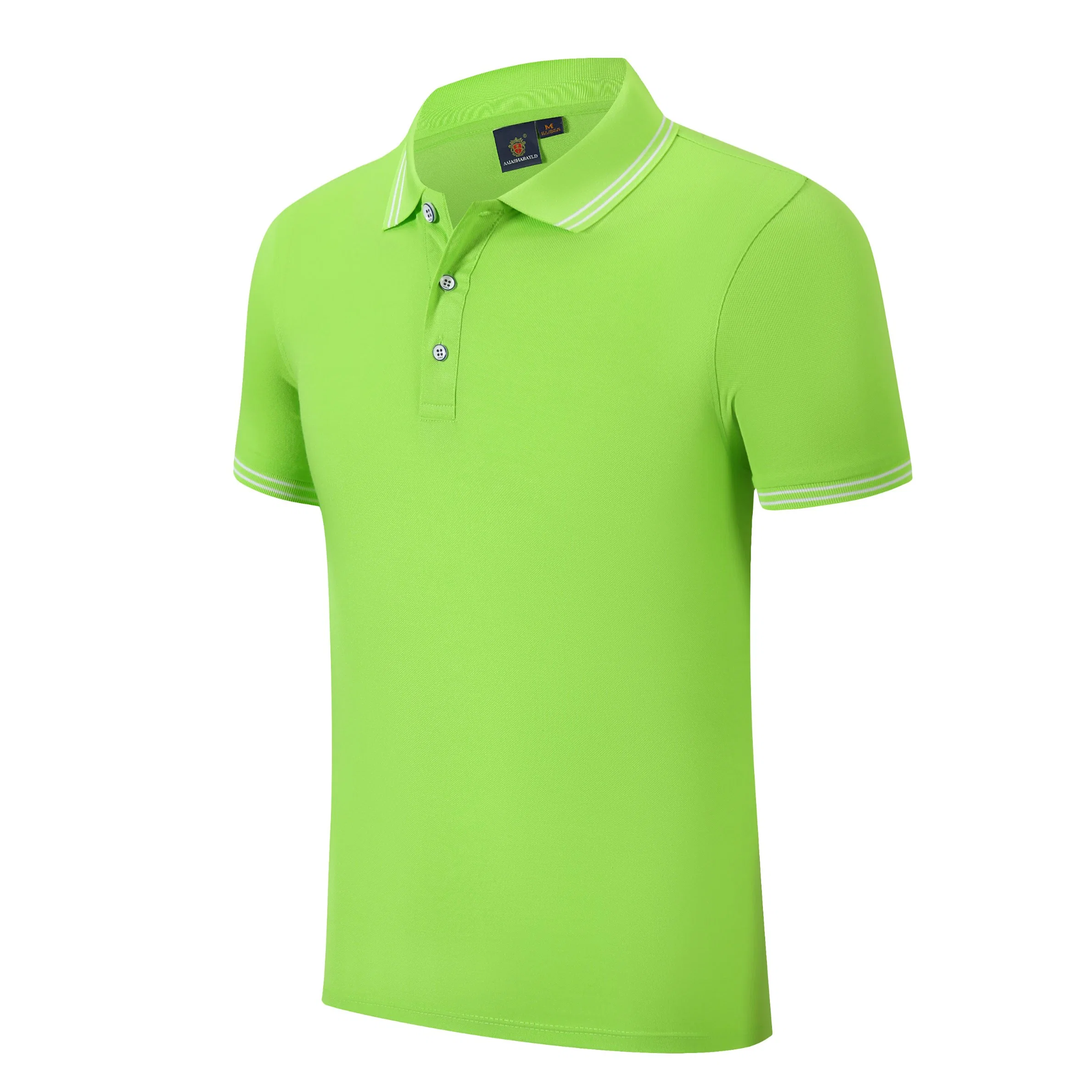 Chemise polo de mode à séchage rapide pour supermarché de sport avec logo personnalisé pour hommes.